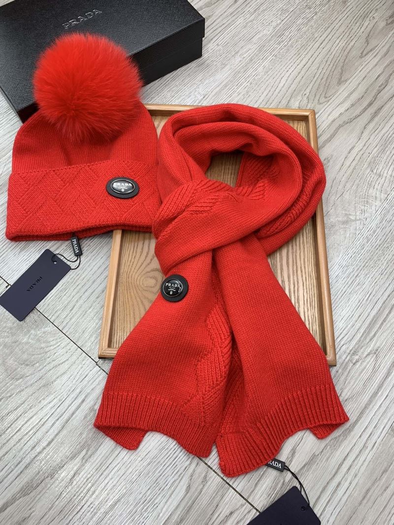 Prada Caps Scarfs